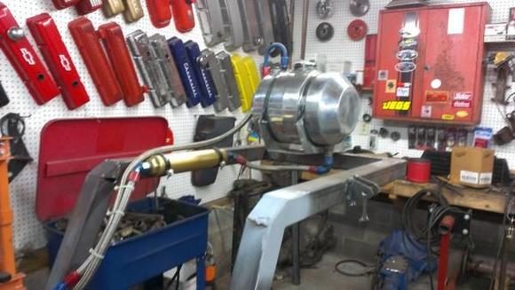 fuel system mock up