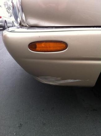 Body damages soon to be repaired.