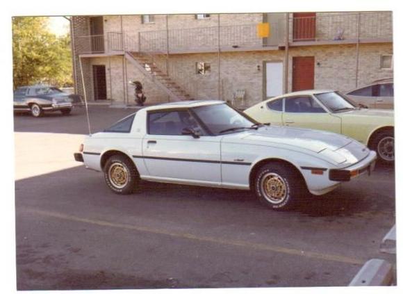 Mazda RX7 and Datsun 240Z.  For a short while, I had both.  The RX7 was the last stick shift car I had because my wife couldn't drive a stick.