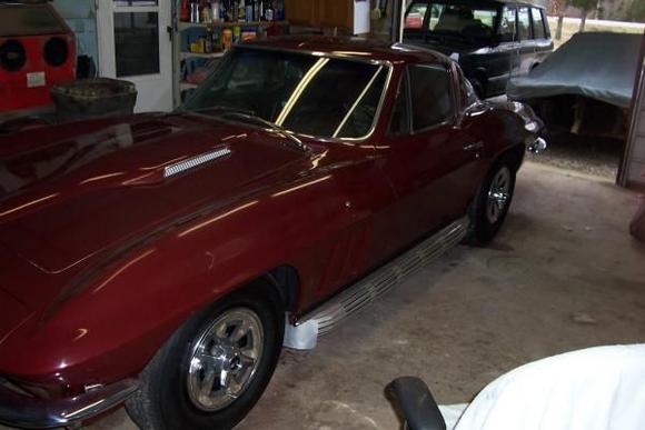 65 corvette 396 425 hp car.  1 of 20 made with it's options.  Currently has 42k on odometer.