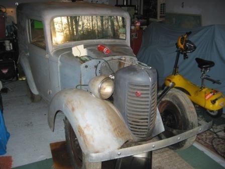 Restoration Project 1938 Bantam Delivery Truck