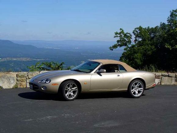 View from Skyline Road in Virginia.