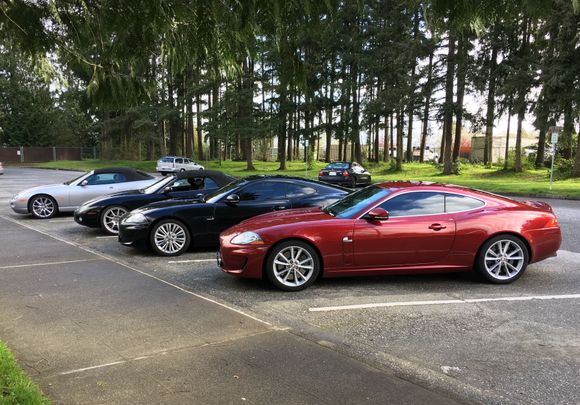 Setting off for a drive.  Aren't we missing our leader?