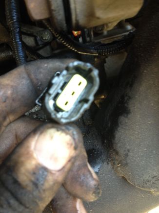 This is the sensor that has been removed