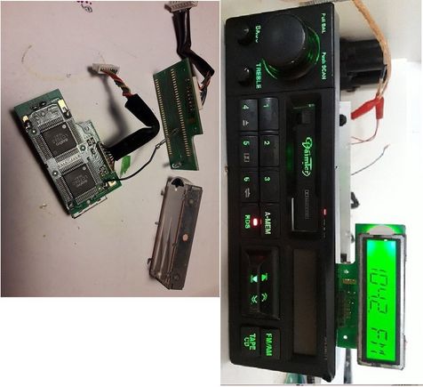 Here is such a screen, The diode is already shining. At the same time, I corrected the LCD matrix, several digits did not work.