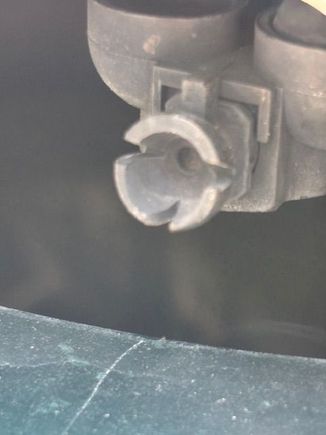 Another view of the arm. 