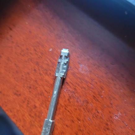 Working key from blank