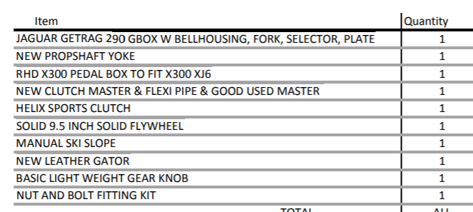 Drivetrain - Complete Getrag 5 speed conversion kit for x300 optional s/c engine - New - 1995 to 1997 Jaguar XJ - Surrey, BC V3V4C3, Canada