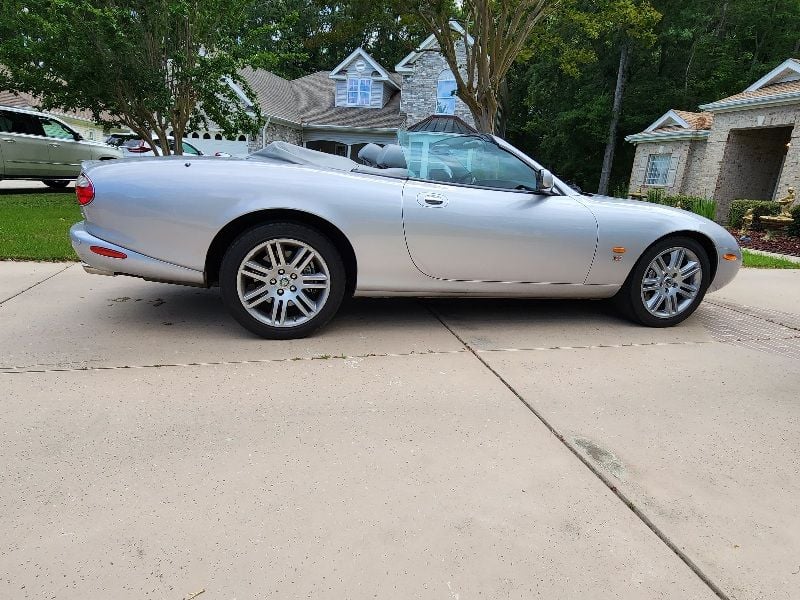 2004 Jaguar XKR - Pristine 2004 XKR Convertible 50400 miles - Used - VIN SAJDA42B743A37303 - 50,300 Miles - 8 cyl - 2WD - Automatic - Convertible - Silver - Myrtle Beach, SC 29579, United States