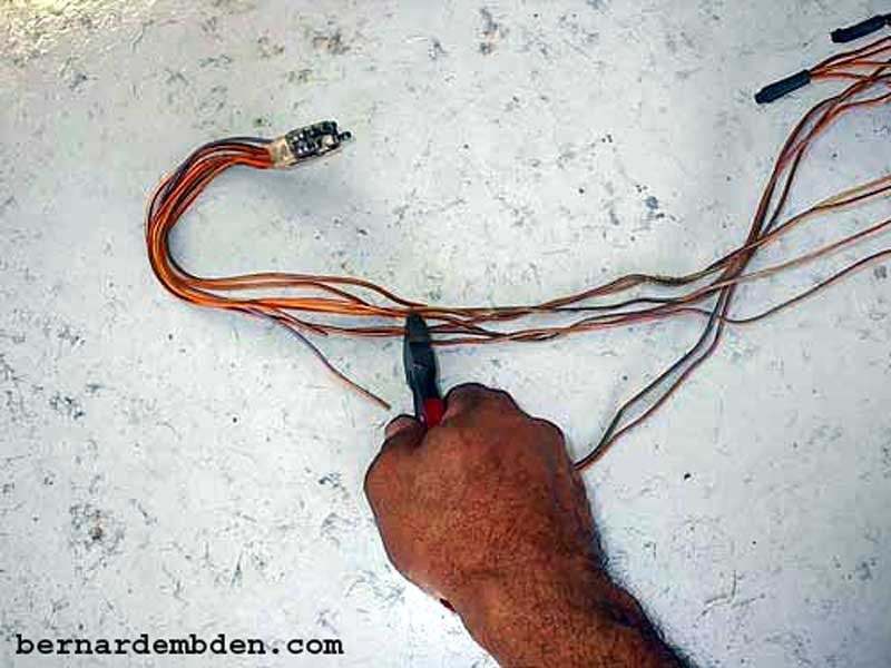 1979 OE XJS V12 EFI Harness End