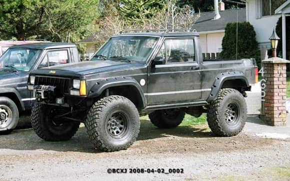 1989 Jeep XJ Cherokee Pioneer - Chop Top