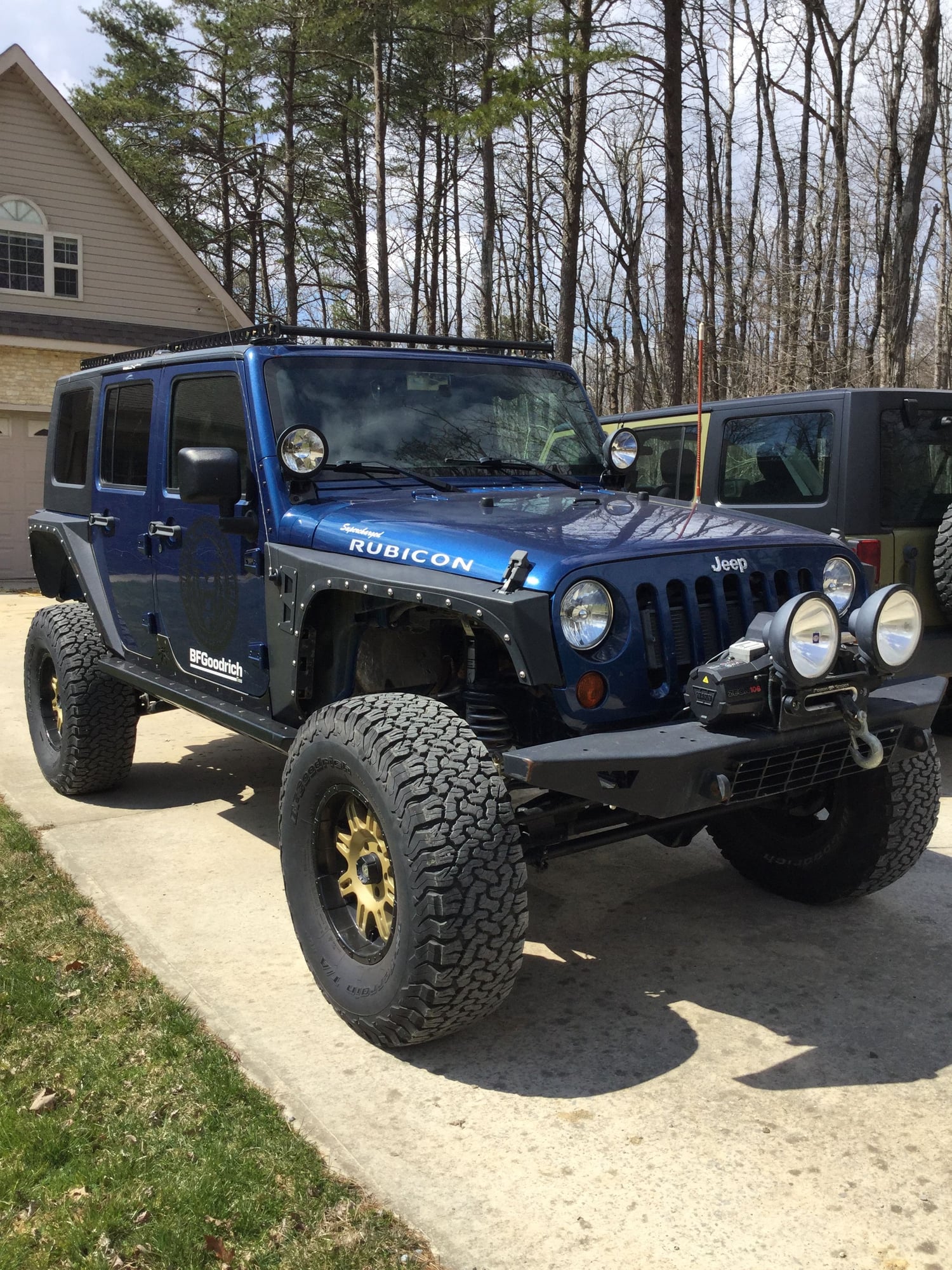 2010 Jeep Wrangler - 2010 Wrangler JKU Rubicon Loaded - Used - VIN 12345678910 - 126,000 Miles - 6 cyl - 4WD - Automatic - SUV - Blue - Crab Orchard, TN 37723, United States