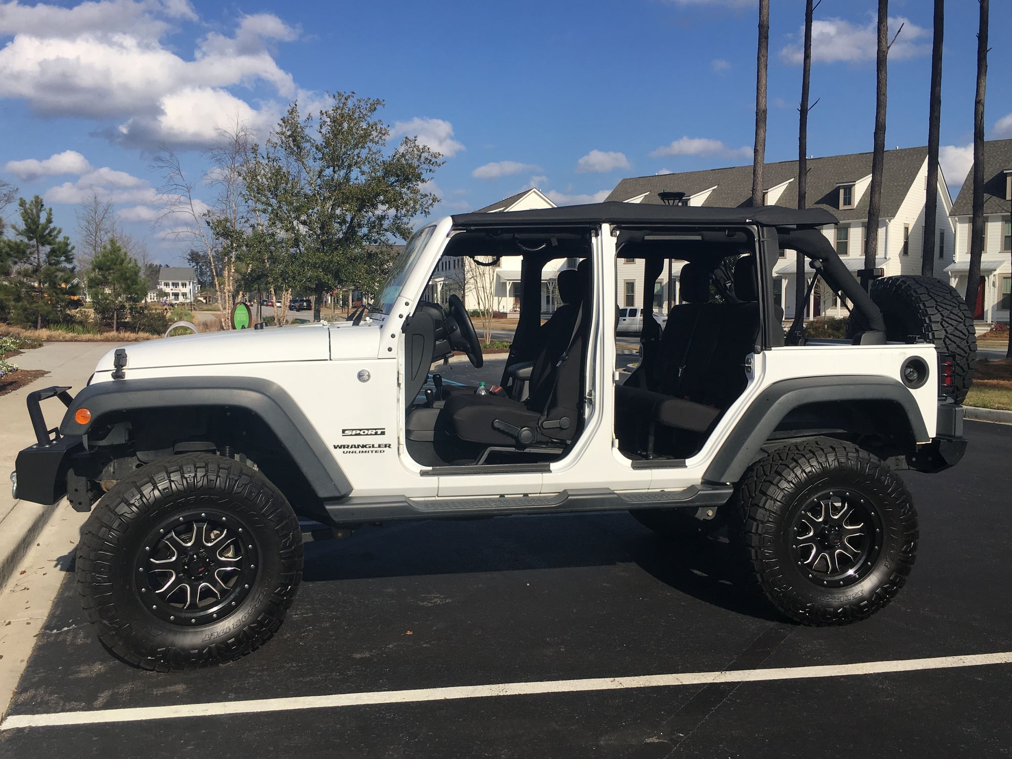 2015 Jeep Wrangler - 2015 jku - Used - VIN 1c4bjwdg2fl521535 - 64,000 Miles - 6 cyl - 4WD - Automatic - SUV - White - Summerville, SC 29486, United States