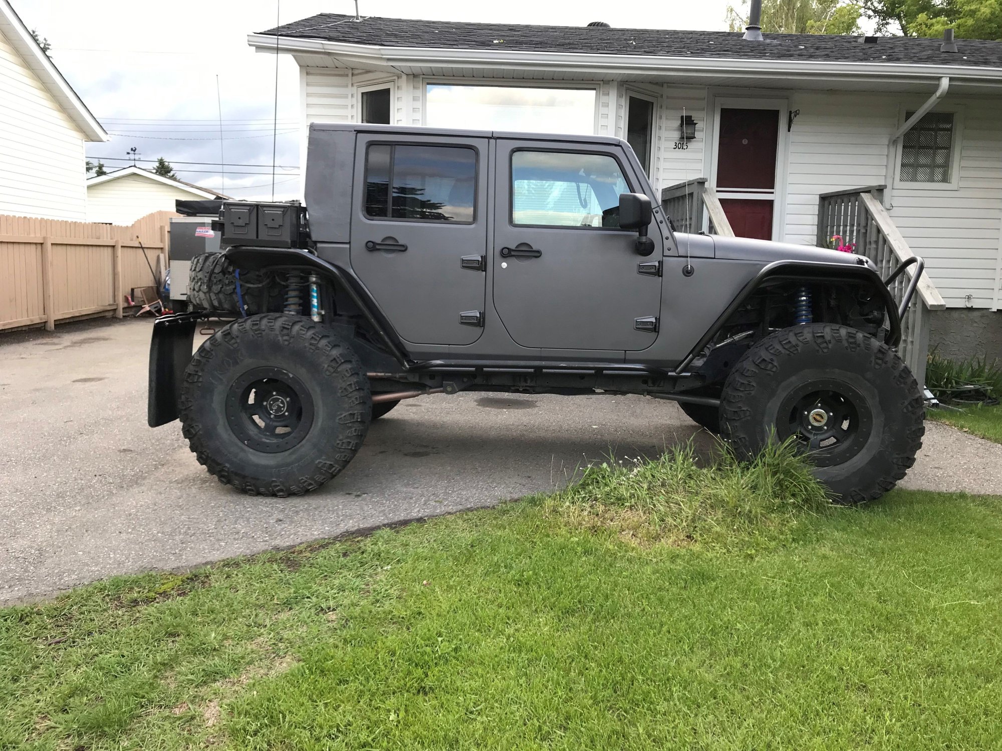 2007 Jeep Wrangler - UNIQUE JKU/JK "Gladiator" short bed: Backhalfed, Hemi, One Tons, King Coilover, Irok, - Used - VIN 1J4GA591X7L127104 - 40,000 Miles - 8 cyl - 4WD - Automatic - SUV - Gray - Missoula, MT 59808, United States