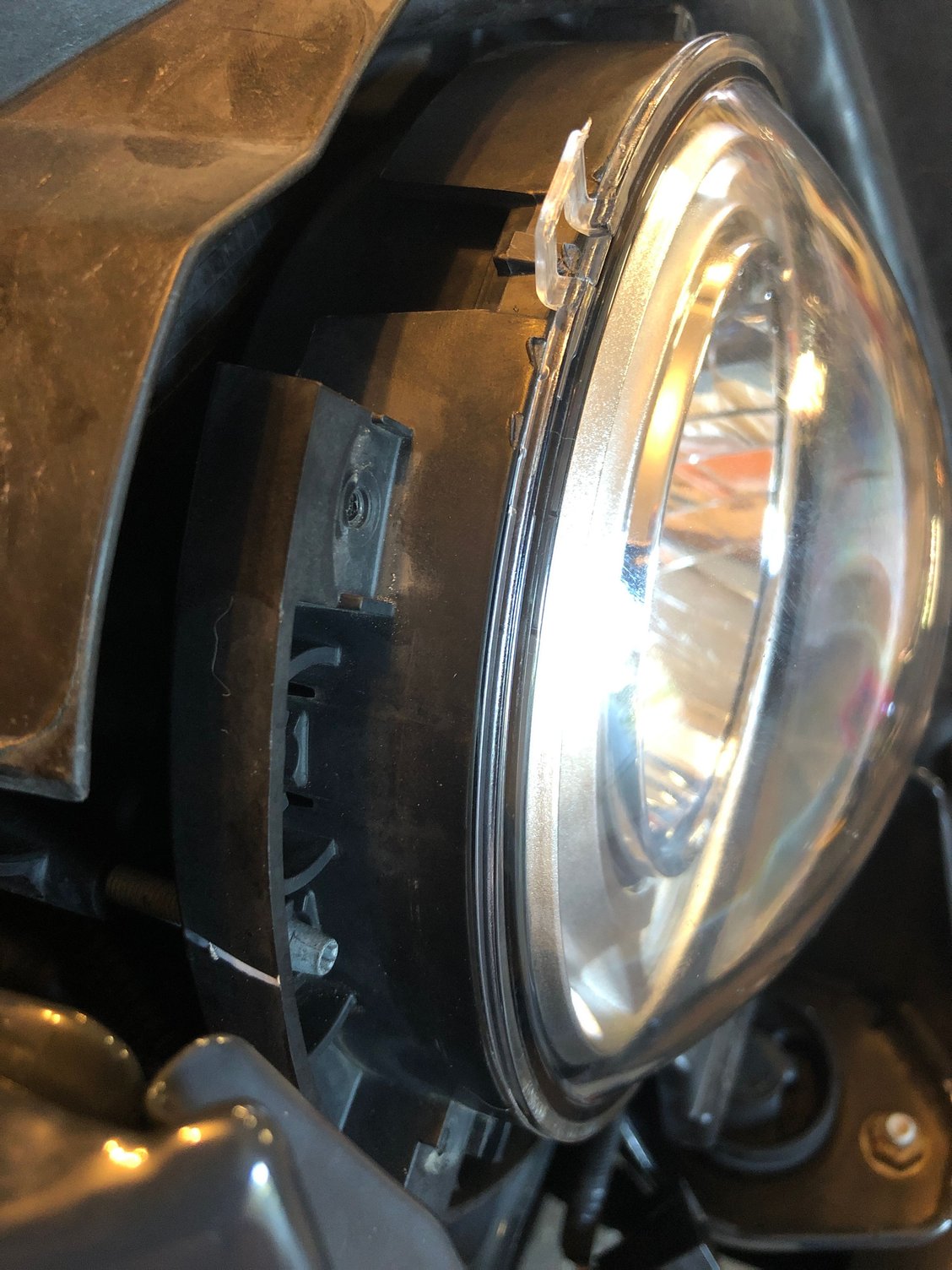 How to remove factory headlights in 2018 JK? The top