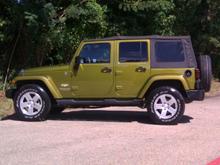 My 2008 Jeep Sahara Unlimited the day I bought it September 2010