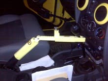 Autolock gear stick lock