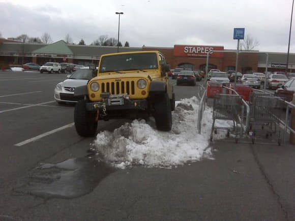 Snow parking