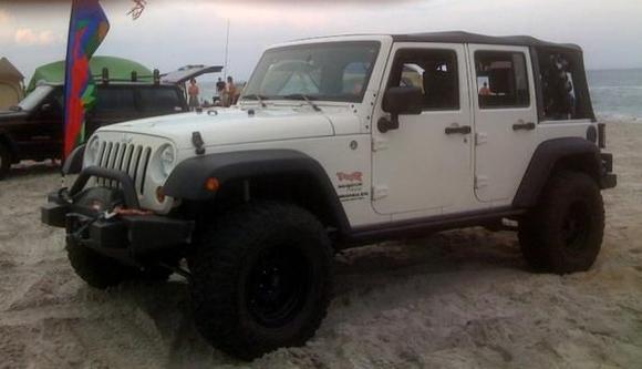 Carolina Beach, right before the Careless and Reckless for driving in a circle at 5 mph waiting for friends to catch up. Note to self - park the jeep if police are out.