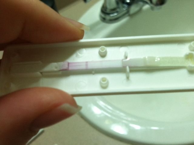 pregnancy test disappeared positive line disappeared??  UPDATE 13 The  *pics* post JustMommies line