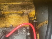 this is the interior of the jetski. right next to the hose is a hole where i took the part from.