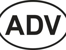 ADV sticker