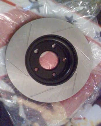 new slotted rotors