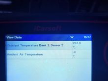 Freezeframe data for the o2 sensor code