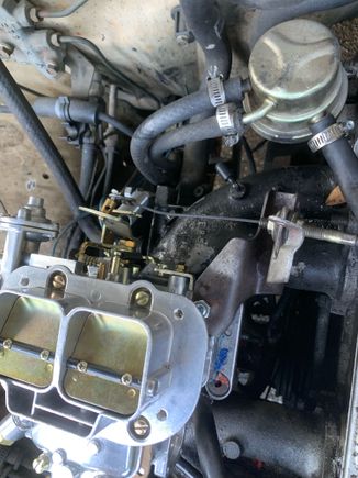 Amazon carb did not come with throttle assembly had to improvise ordering correct one too.