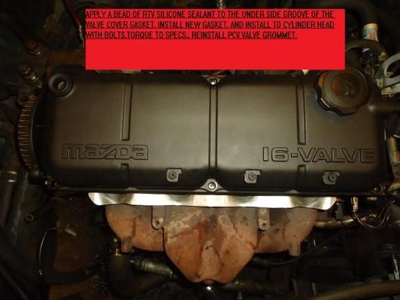 VALVE COVER
