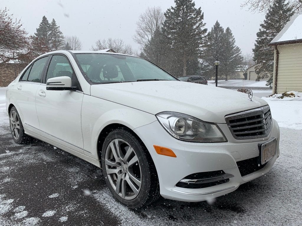 Wheels and Tires/Axles - Mercedes 2013 C300 Set of 4 Wheels and Snow Tires - $299 - Used - 2013 Mercedes-Benz C300 - Falls Church, VA 22043, United States