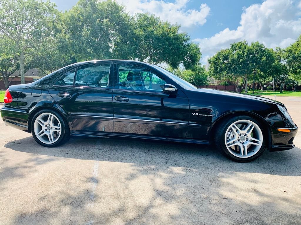 2004 Mercedes-Benz E55 AMG - 04 Mercedes-Benz E55 AMG (83k miles) - Used - VIN wdbuf76jx4a394601 - 83,100 Miles - 8 cyl - 2WD - Automatic - Sedan - Black - Pearland, TX 77584, United States