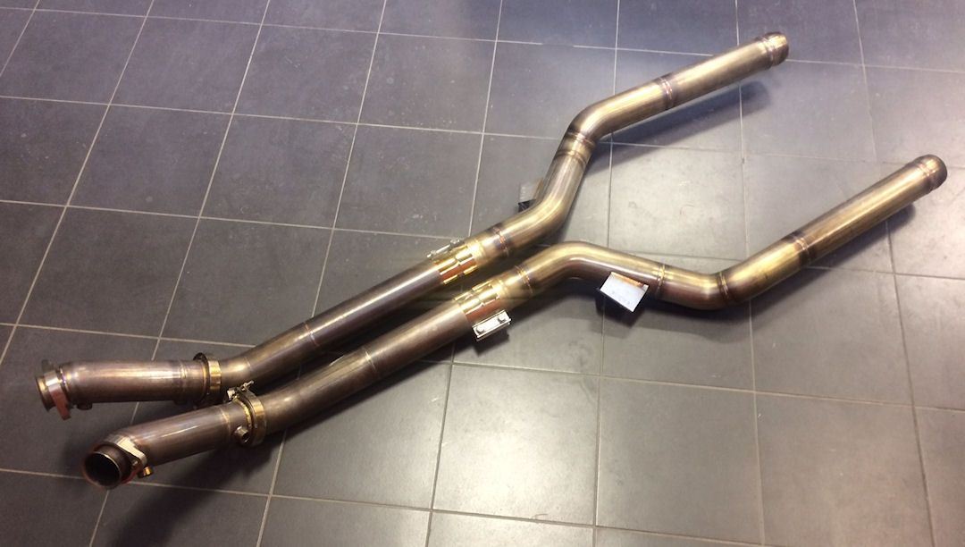 Engine - Exhaust - FS: AMS Alpha Downpipes 2014+ 5.5L BiTurbo M157 E63 CLS63 4Matic - Used - 2014 to 2017 Mercedes-Benz E63 AMG S - 2014 to 2017 Mercedes-Benz CLS63 AMG S - Calgary, AB T2H0E7, Canada