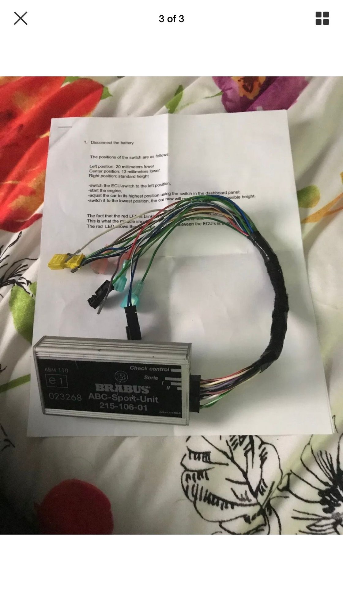 Steering/Suspension - Brabus module - Used - 2003 to 2006 Mercedes-Benz CL55 AMG - 2003 to 2006 Mercedes-Benz C-Class - Hayward, CA 94541, United States