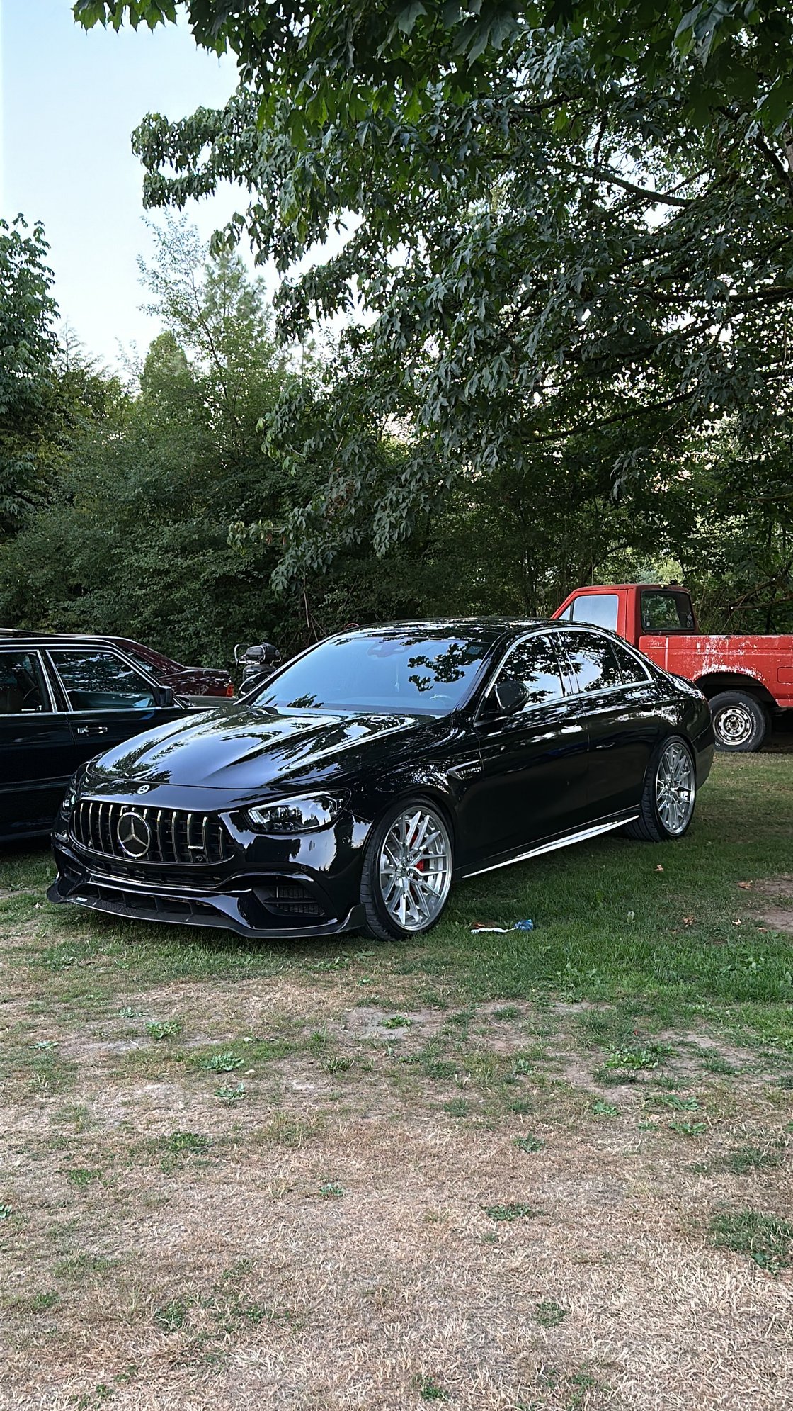 Wheels and Tires/Axles - 21” NLW FORGED 2PC Wheels with Tires + TPMS for W213 E63S (2017/present) - Used - 2017 to 2024 Mercedes-Benz E63 AMG S - Langley, BC V2Z1K7, Canada