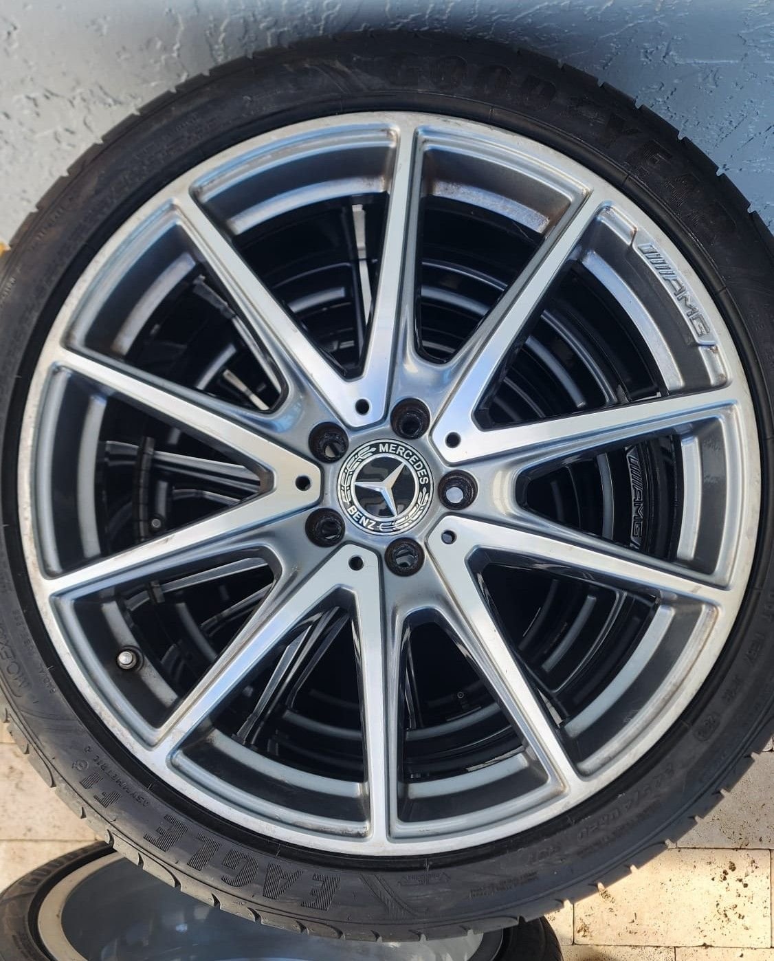 Wheels and Tires/Axles - OEM Mercedes W222 S-Class 20" AMG 5-Spoke Staggered Wheels & Tires - South Florida - Used - -1 to 2027  All Models - Hollywood, FL 33027, United States