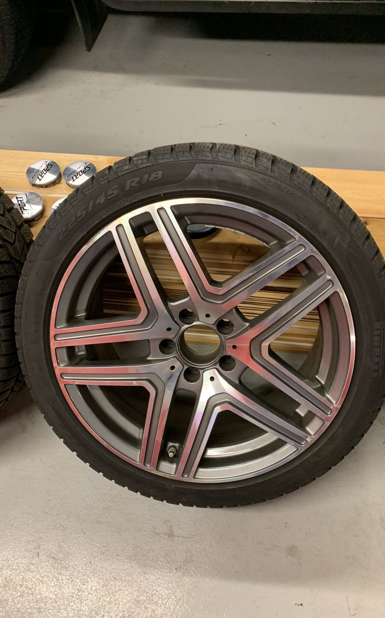 Wheels and Tires/Axles - C43 winter wheel package - Used - 2011 to 2019 Mercedes-Benz C-Class - Sewickley, PA 15143, United States