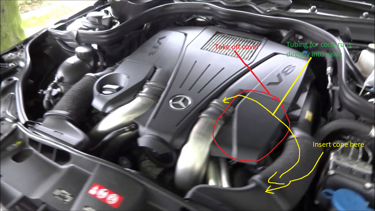 2013 Custom plans for 2013 E550 cold air intake Forums