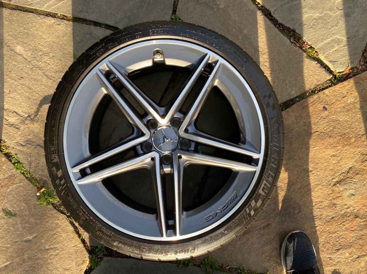 Wheels and Tires/Axles - C63 19" wheels, tires, tpms - Used - 2015 to 2020 Mercedes-Benz C63 AMG S - 2015 to 2020 Mercedes-Benz C63 AMG - Mclean, VA 22101, United States