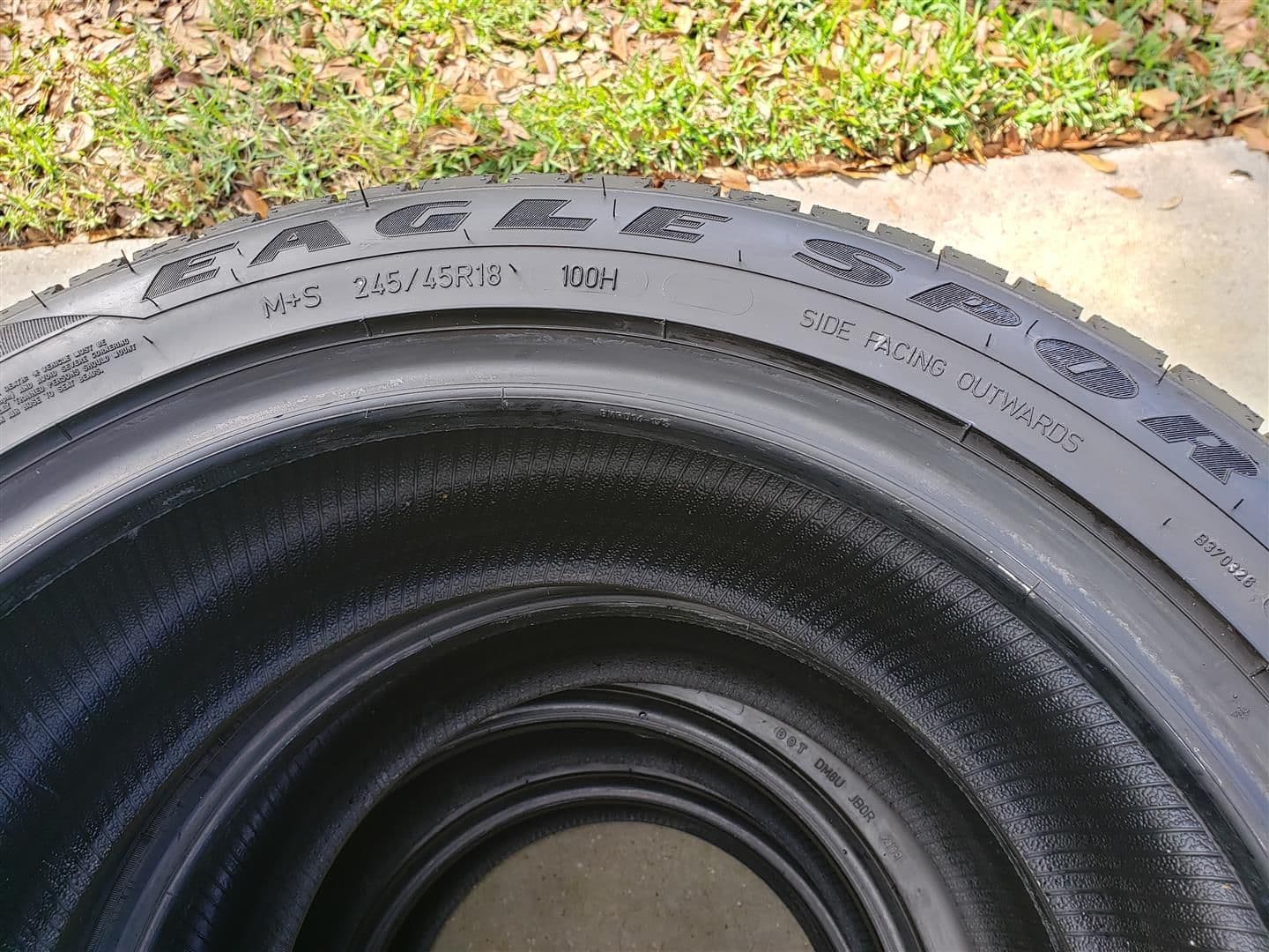 Wheels and Tires/Axles - NEW GOODYEAR EAGLE SPORT RUN FLAT TIRES (set of 4) $849 - New - 2017 to 2019 Mercedes-Benz E300 - Tampa, FL 33612, United States