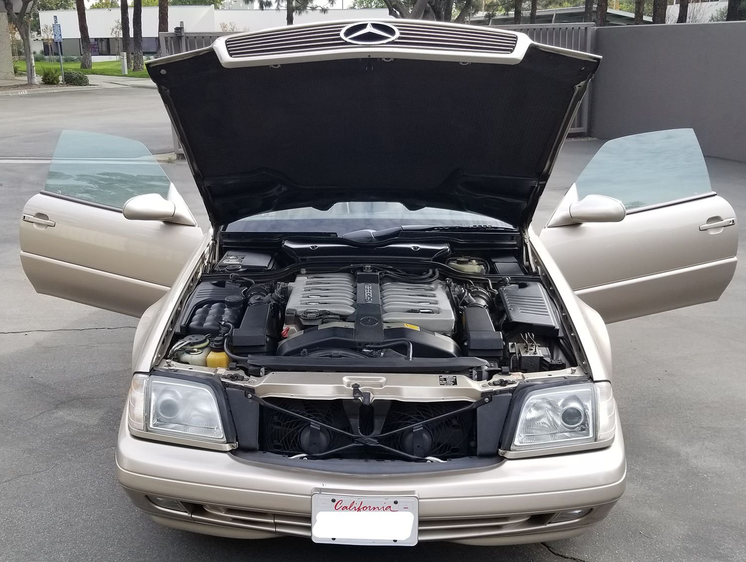 2000 Mercedes-Benz SL600 - 2000 Mercedes Benz SL600 V12 Convertible - Used - VIN WDBFA76F5YF192115 - 94,200 Miles - 12 cyl - 2WD - Automatic - Convertible - Gold - San Dimas, CA 91773, United States