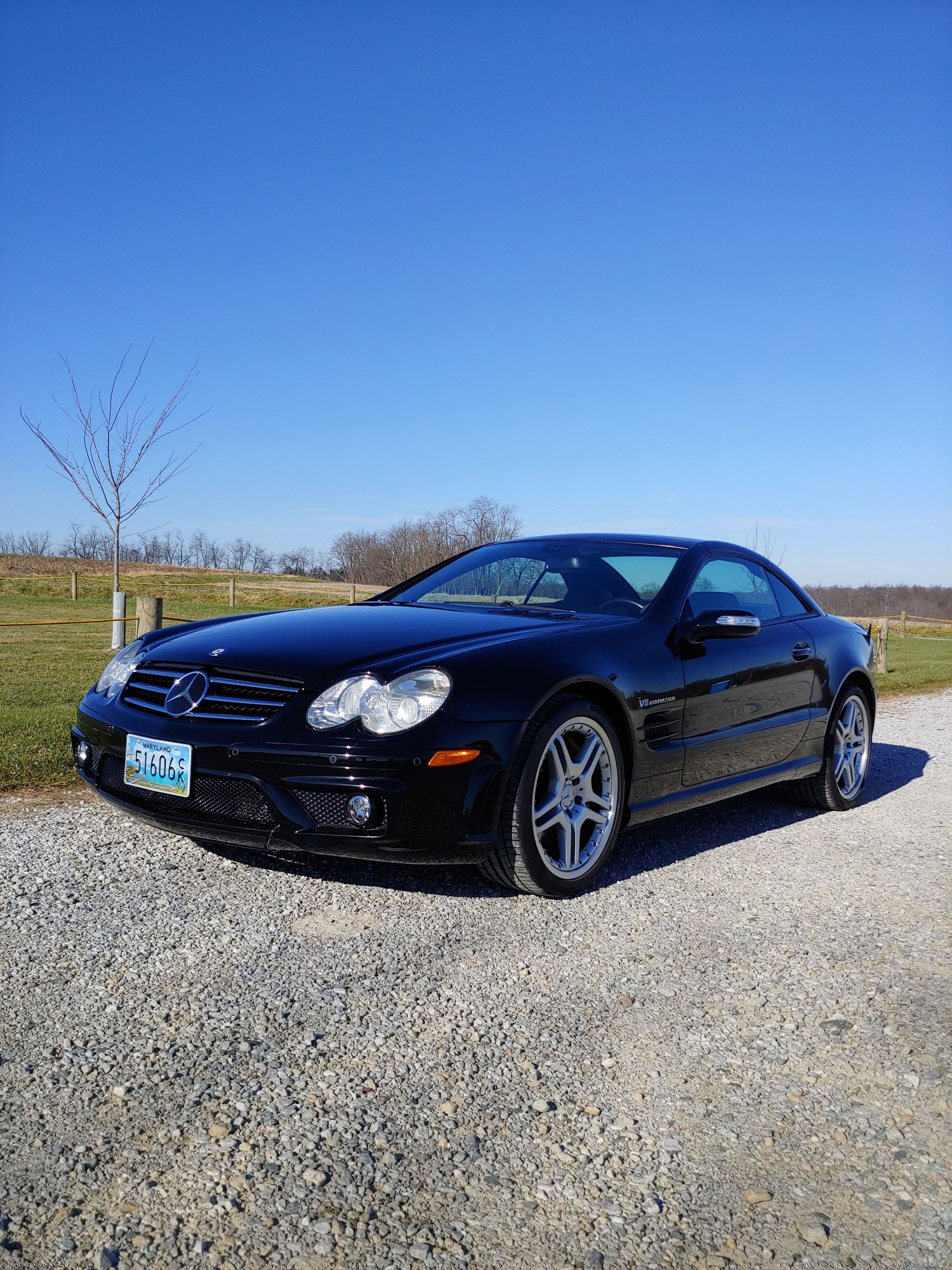 2008 Mercedes-Benz SL55 AMG - 2008 SL55 AMG with the Performance package P30 - Used - VIN WDBSK72F08F138464 - 41,365 Miles - Black - Westminster, MD 21158, United States
