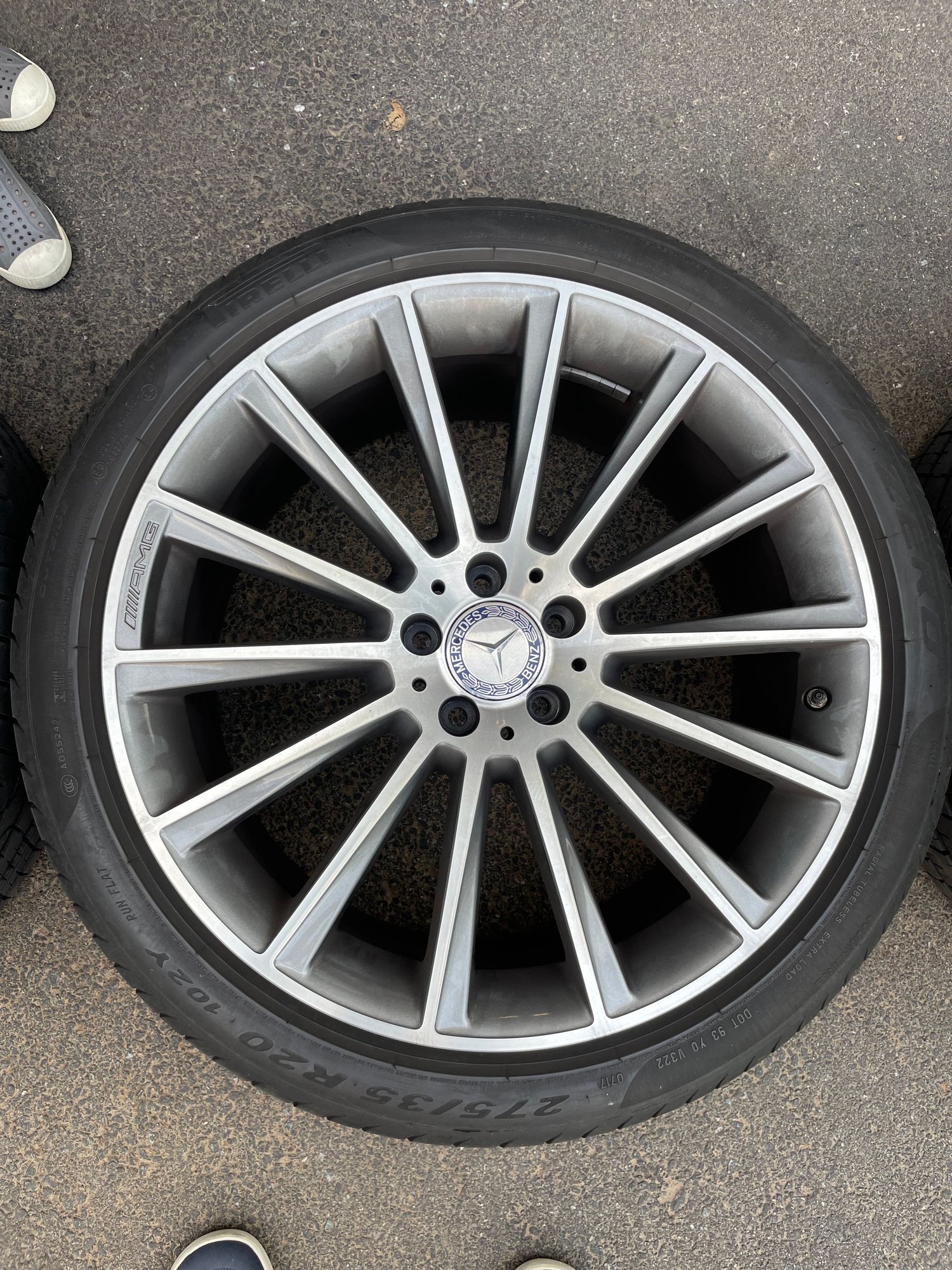 Wheels and Tires/Axles - W222 S Class 20” AMG Wheels + Tires (Original takeoffs) - Used - All Years Mercedes-Benz All Models - Chatham, NJ 07928, United States