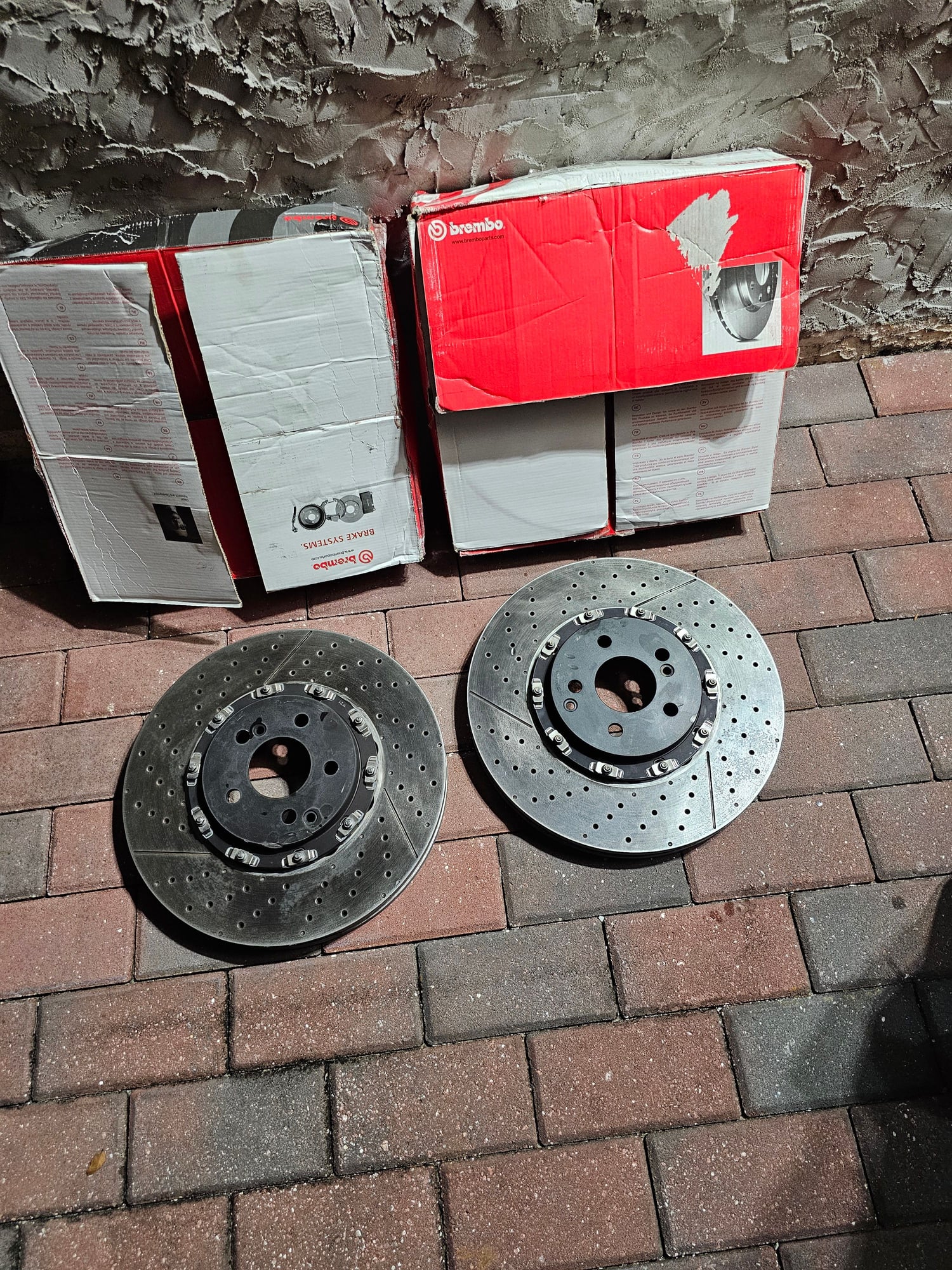 Brakes - Mercedes AMG Brake 2pc rotor - Brembo 2194210212 - Used - All Years  All Models - Clearwater, FL 33759, United States