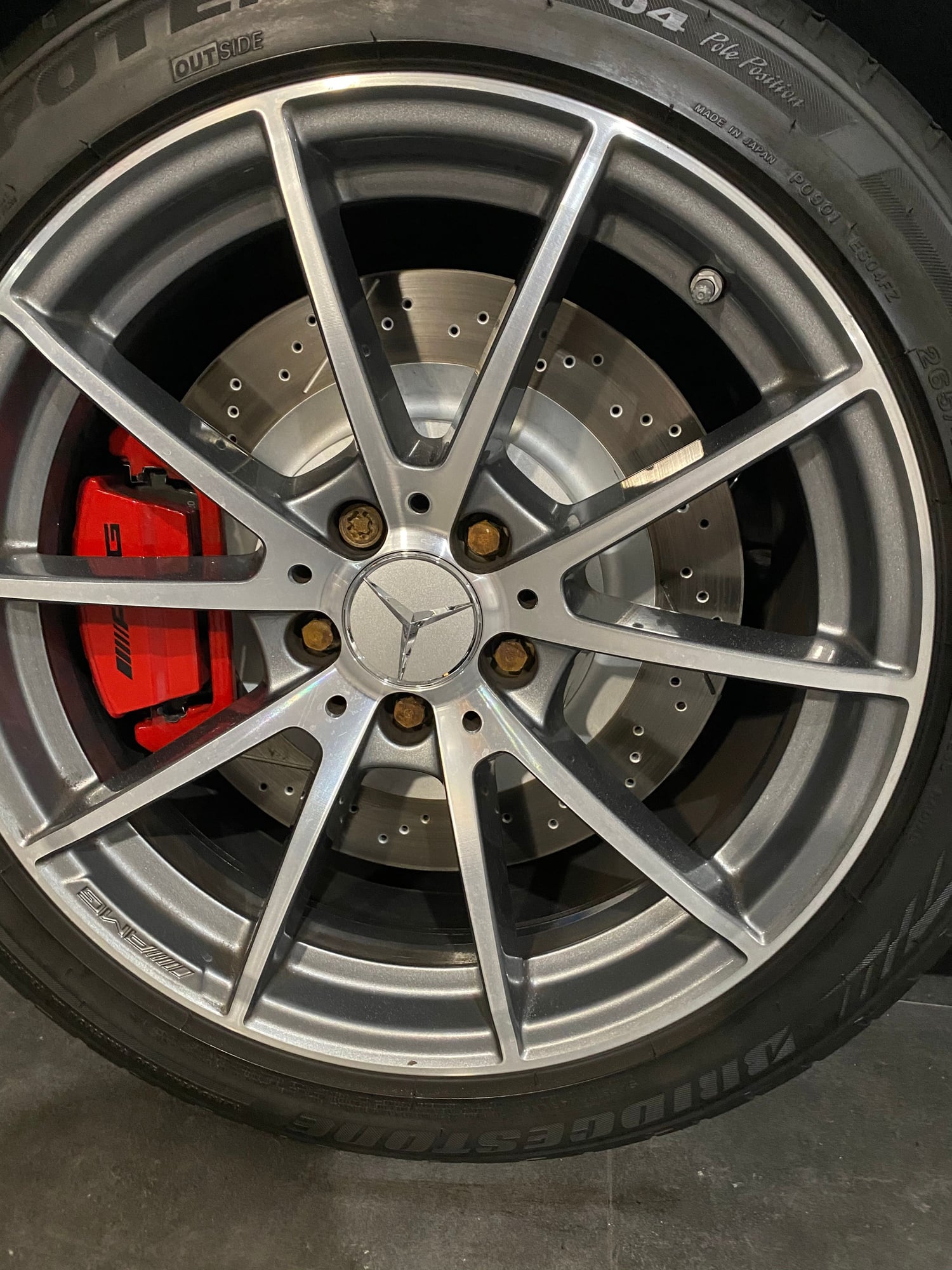 Wheels and Tires/Axles - Mercedes C63 AMG Forged Wheels + Tires OEM - Used - 2008 to 2020 Mercedes-Benz C63 AMG - Fountain Valley, CA 92708, United States