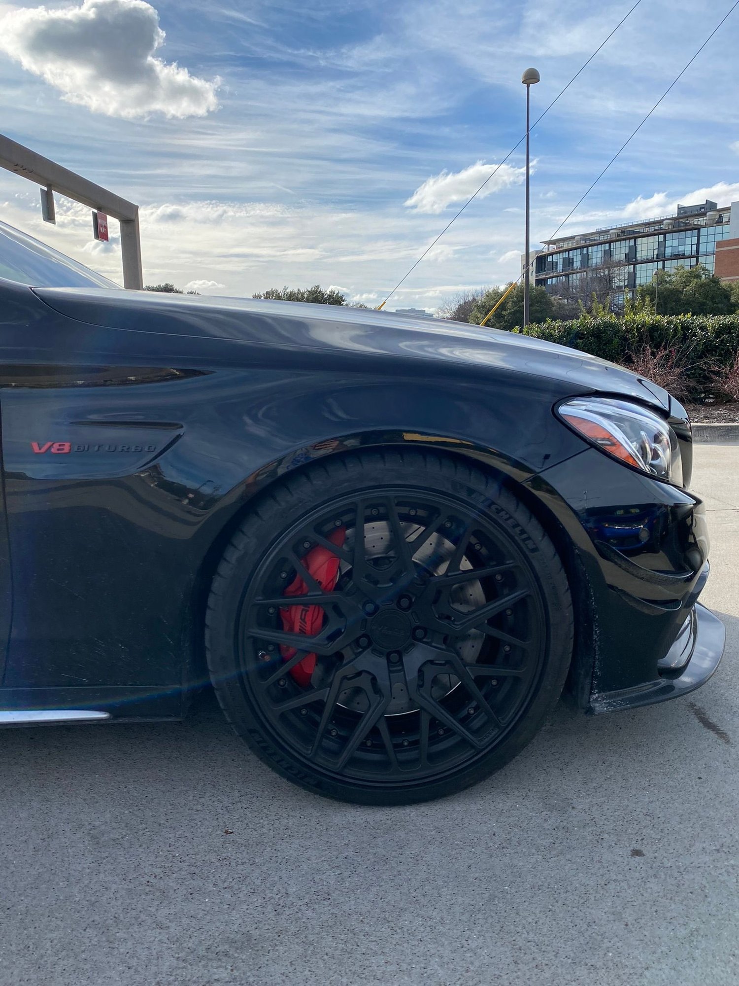 Wheels and Tires/Axles - 20" Mercedes C63s C63 AMG sedan Velos VLS07 forged black concave with PS4s tires - New - 2015 to 2022 Mercedes-Benz C63 AMG S - Rowlett, TX 75088, United States