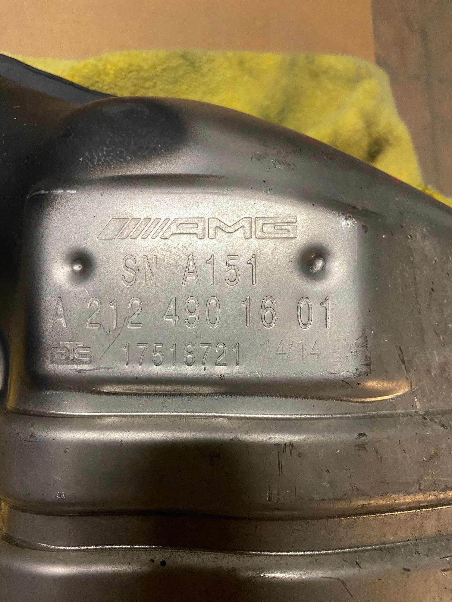 Engine - Exhaust - 2015 E 63S OEM mufflers, re - Used - 2015 Mercedes-Benz E63 AMG S - San Jose, CA 95123, United States
