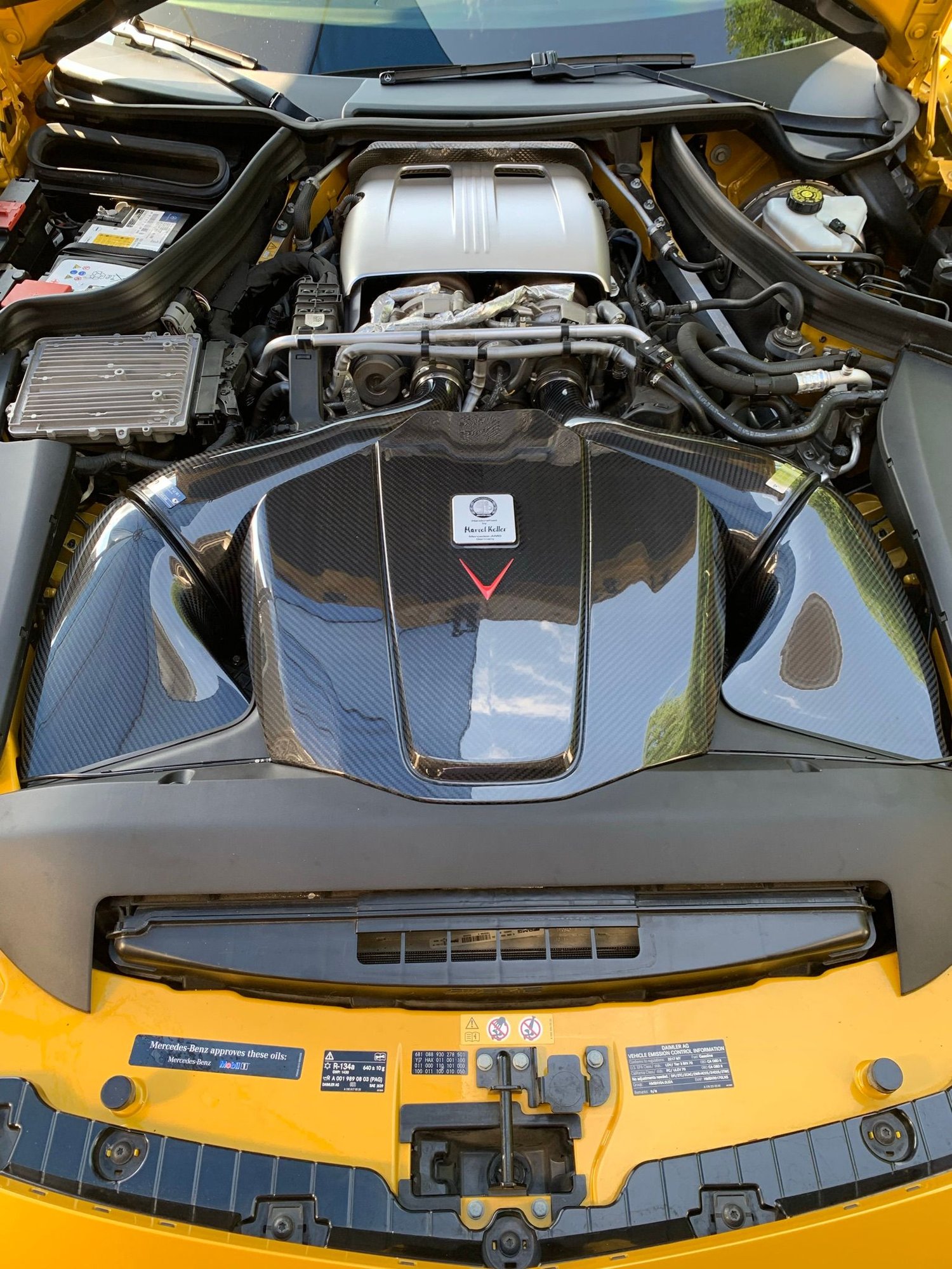 Engine - Intake/Fuel - Eventuri Gloss Carbon Fiber Intake - Used - 2016 to 2021 Mercedes-Benz AMG GT - East Hartford, CT 06118, United States