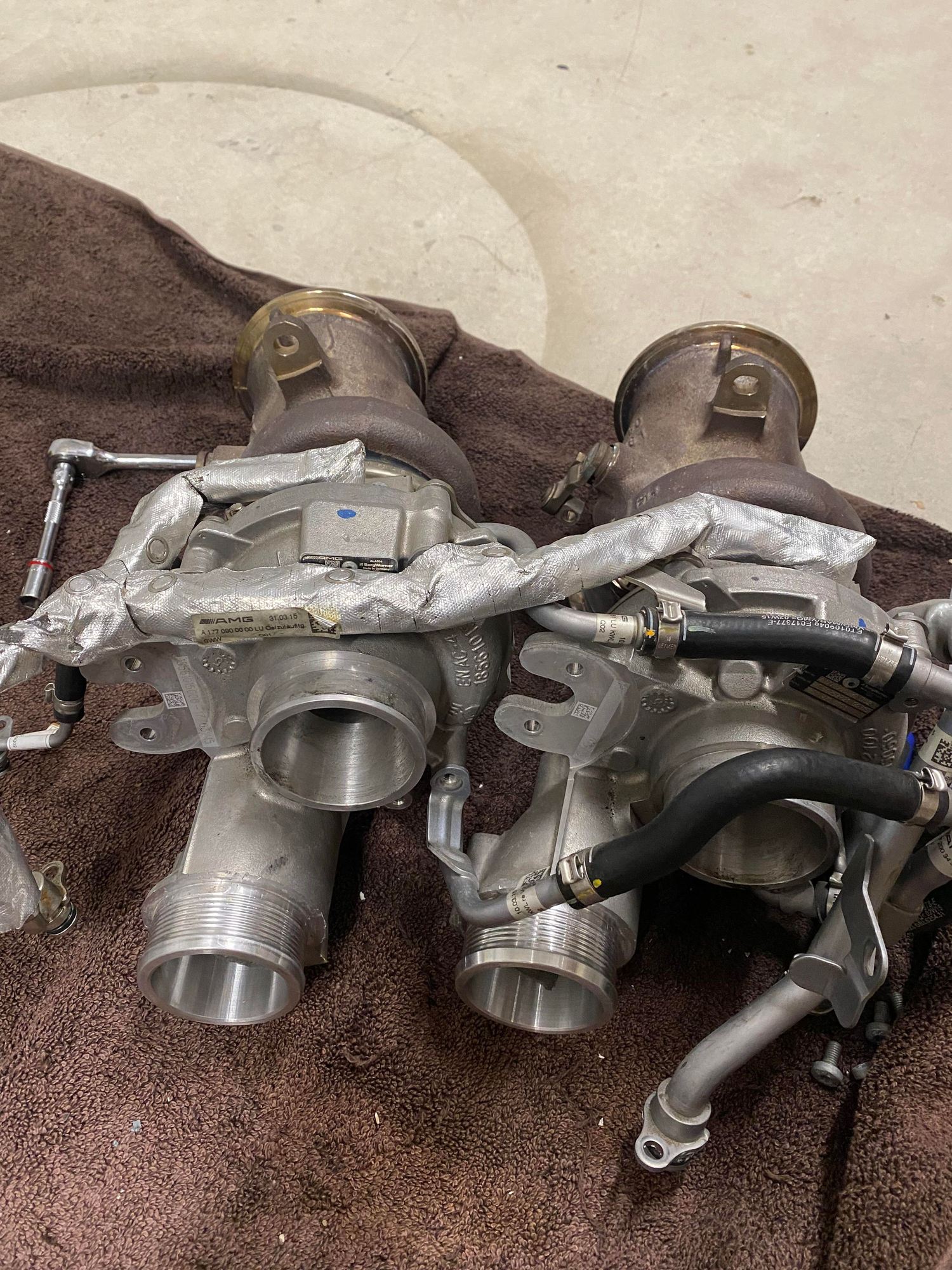 Engine - Power Adders - OEM C63 M177 Turbos - Used - 0  All Models - San Diego, CA 92128, United States