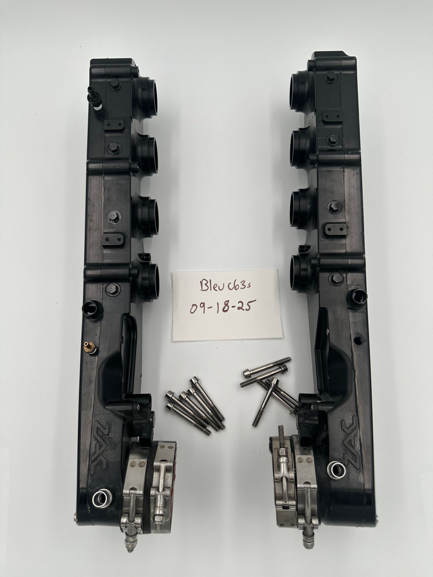 Engine - Intake/Fuel - C63/GLC63 Zac Motorsports Billet Intake Manifolds - Used - 2015 to 2022 Mercedes-Benz C63 AMG S - 2015 to 2022 Mercedes-Benz GLC63 AMG S - Dallas, TX 75088, United States
